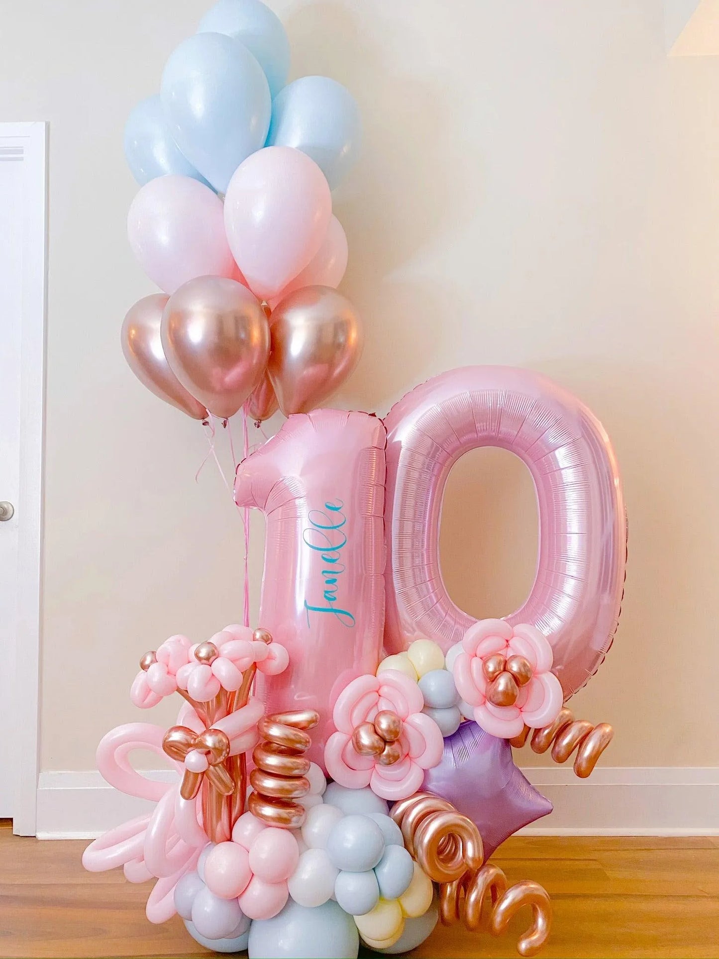 Custom Maxi Balloon Bouquet - Stunning Decor for Any Event in Toron - My Blush Peony