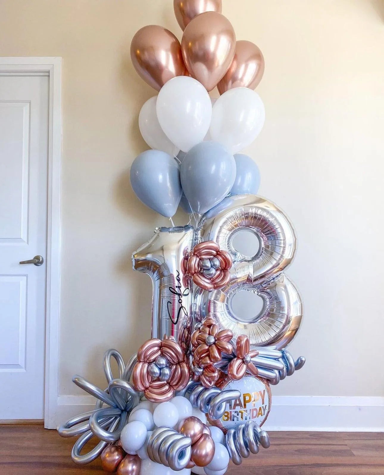 Custom Maxi Balloon Bouquet - Stunning Decor for Any Event in Toron - My Blush Peony