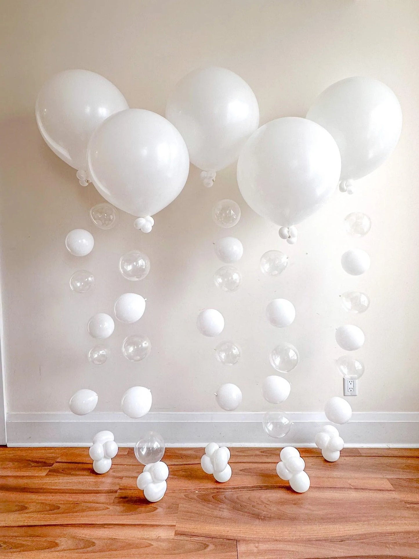 Balloon Fall Personalized - Customizable Stylish Event Balloons for Toronto - My Blush Peony