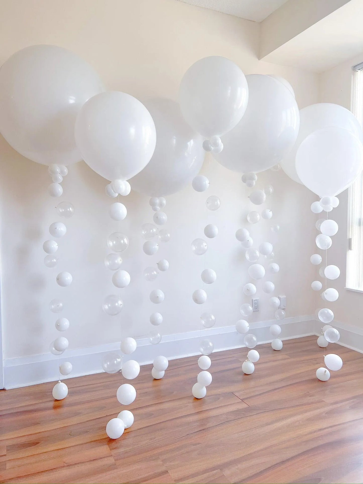 Balloon Fall Personalized - Customizable Stylish Event Balloons for Toronto - My Blush Peony