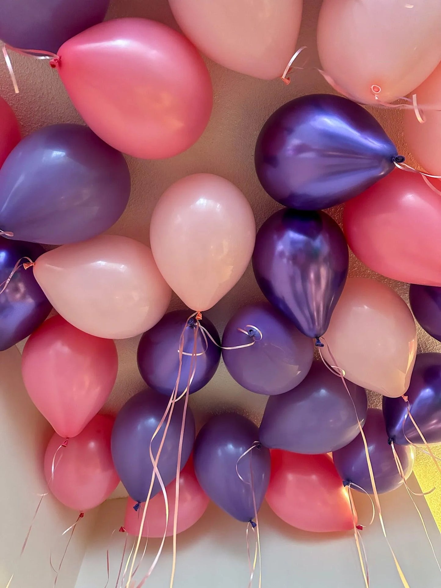 Latex Ceiling Balloon Decor | Stunning Decoration for Any Event - My Blush Peony