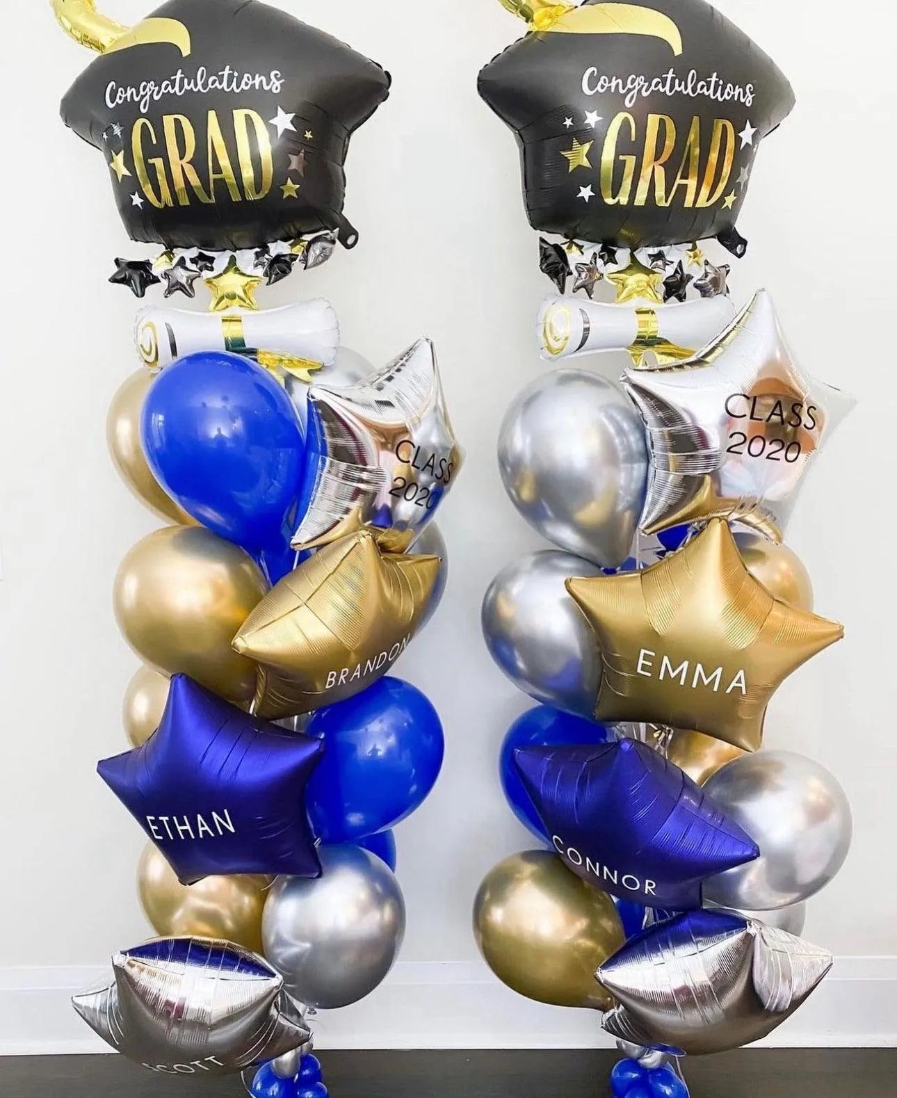 Graduation Celebration Bunch - Any Color Balloons - My Blush Peony