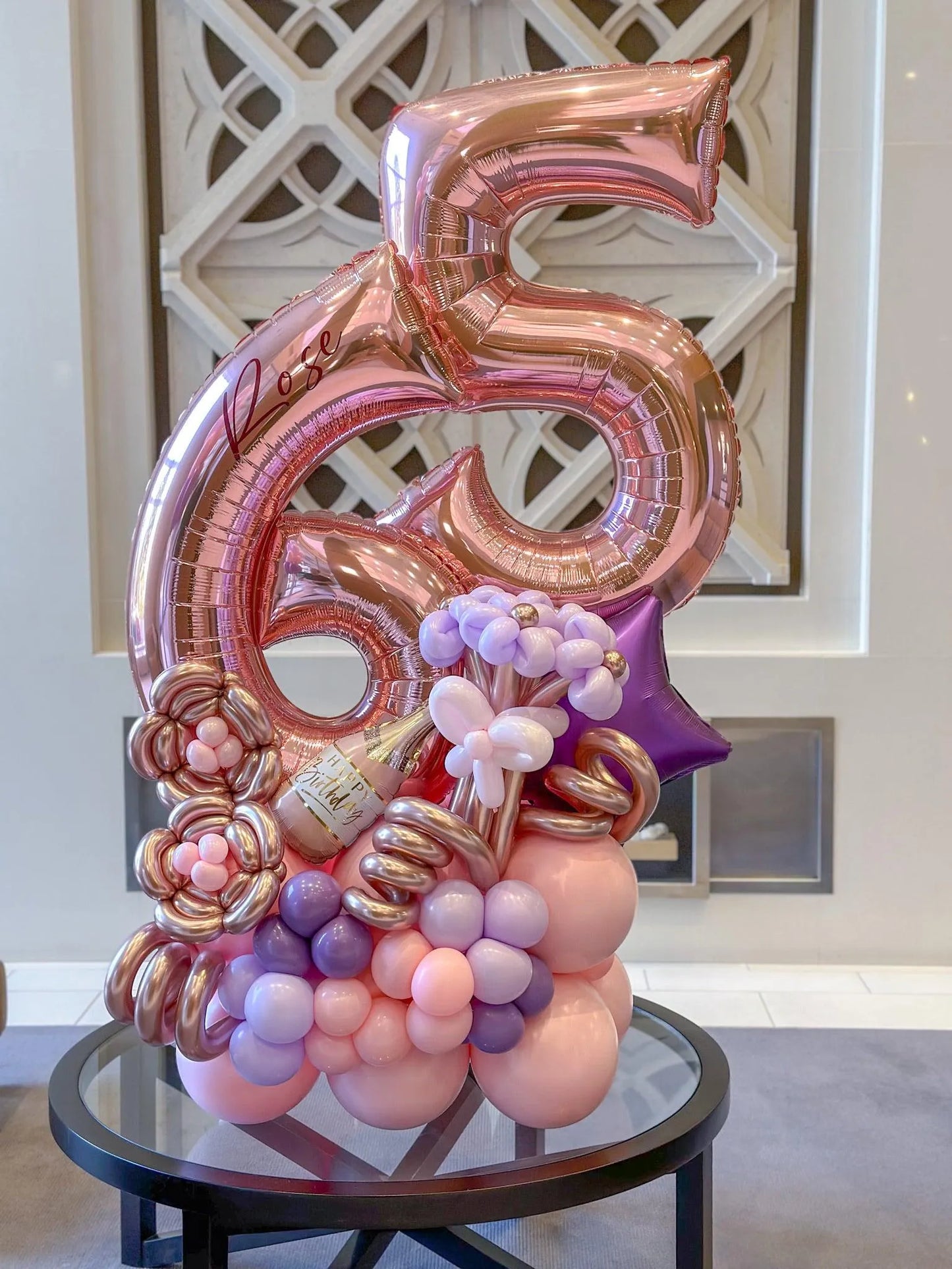 Custom Maxi Balloon Bouquet - Stunning Decor for Any Event in Toron - My Blush Peony