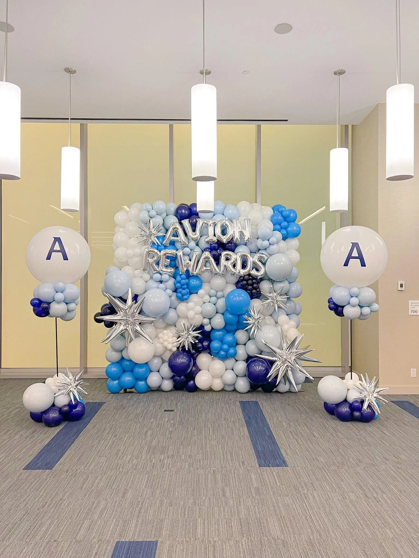 Corporate Balloon Wall Decoration - Professional & Elegant Decor for Toronto - My Blush Peony