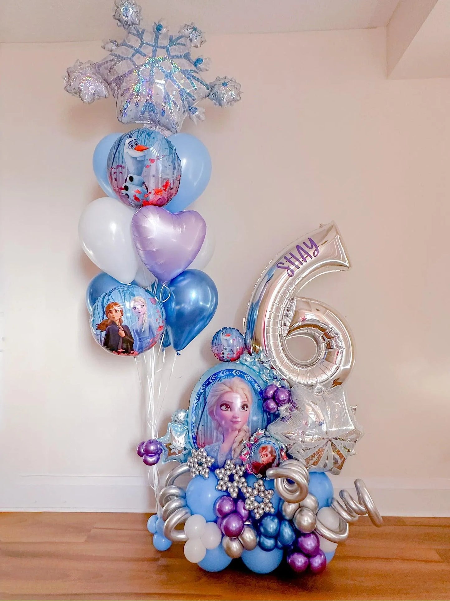 Customizable Princess-Themed Maxi Bouquet - Any Princess | Frozen-Inspired Decor - My Blush Peony