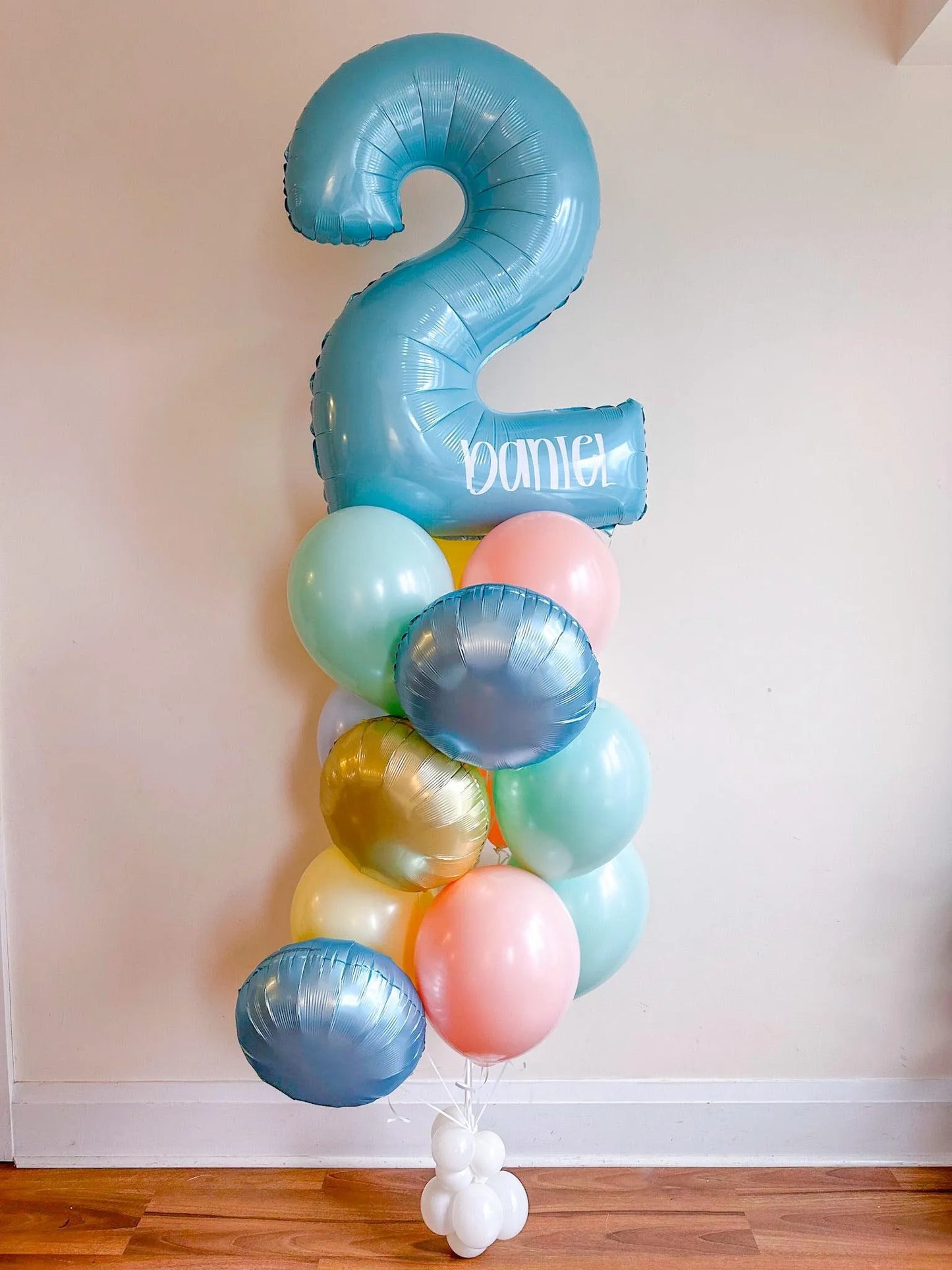 Classic Balloon Bunch - Customizable Birthday Decoration - My Blush Peony