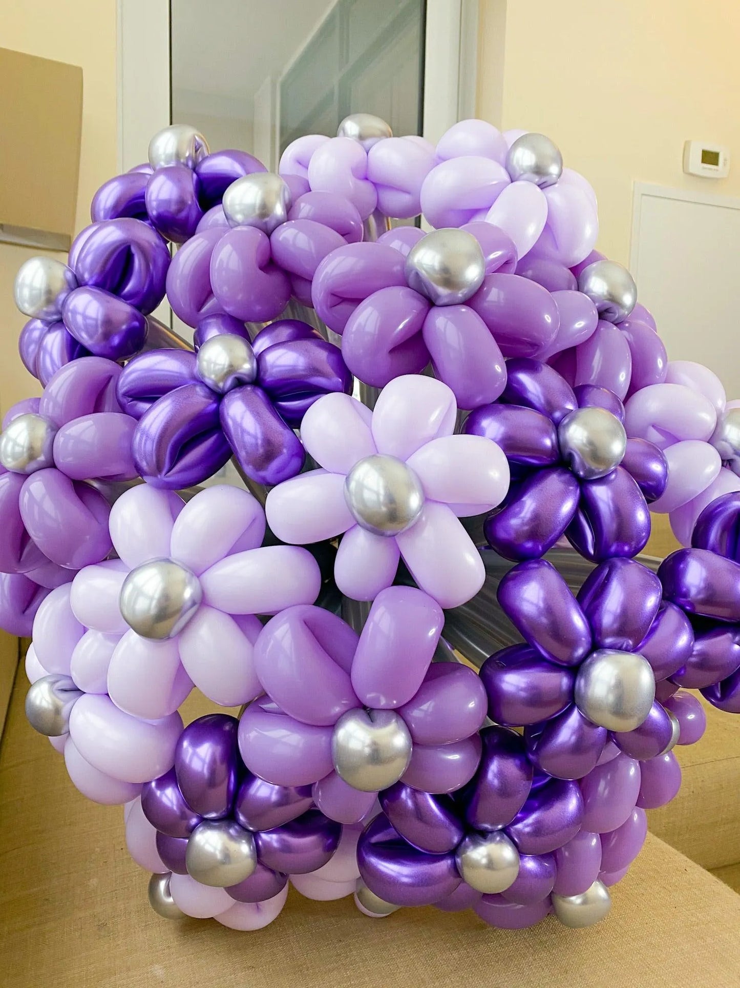 Flowers Balloon Bouquet - Colourful and Unique Surprise - My Blush Peony