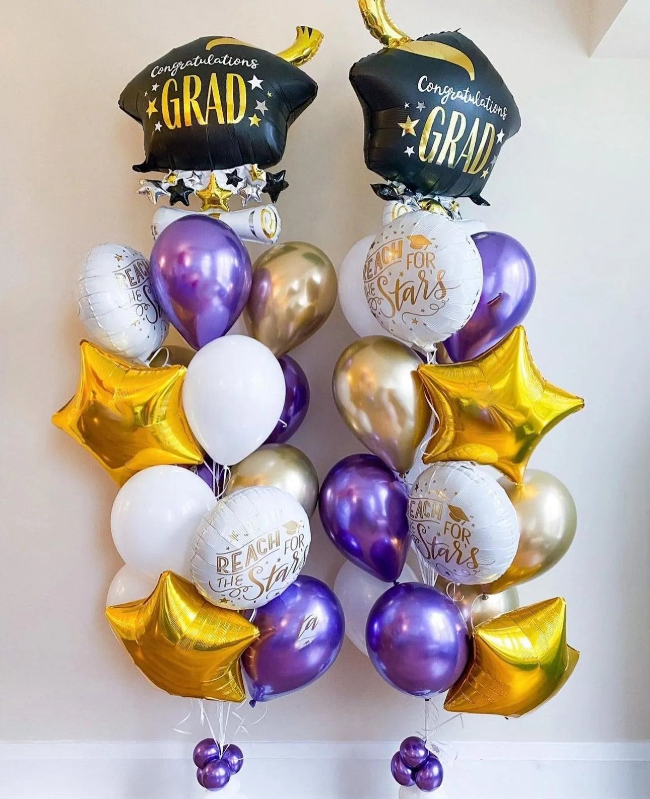 Graduation Celebration Bunch - Any Color Balloons - My Blush Peony