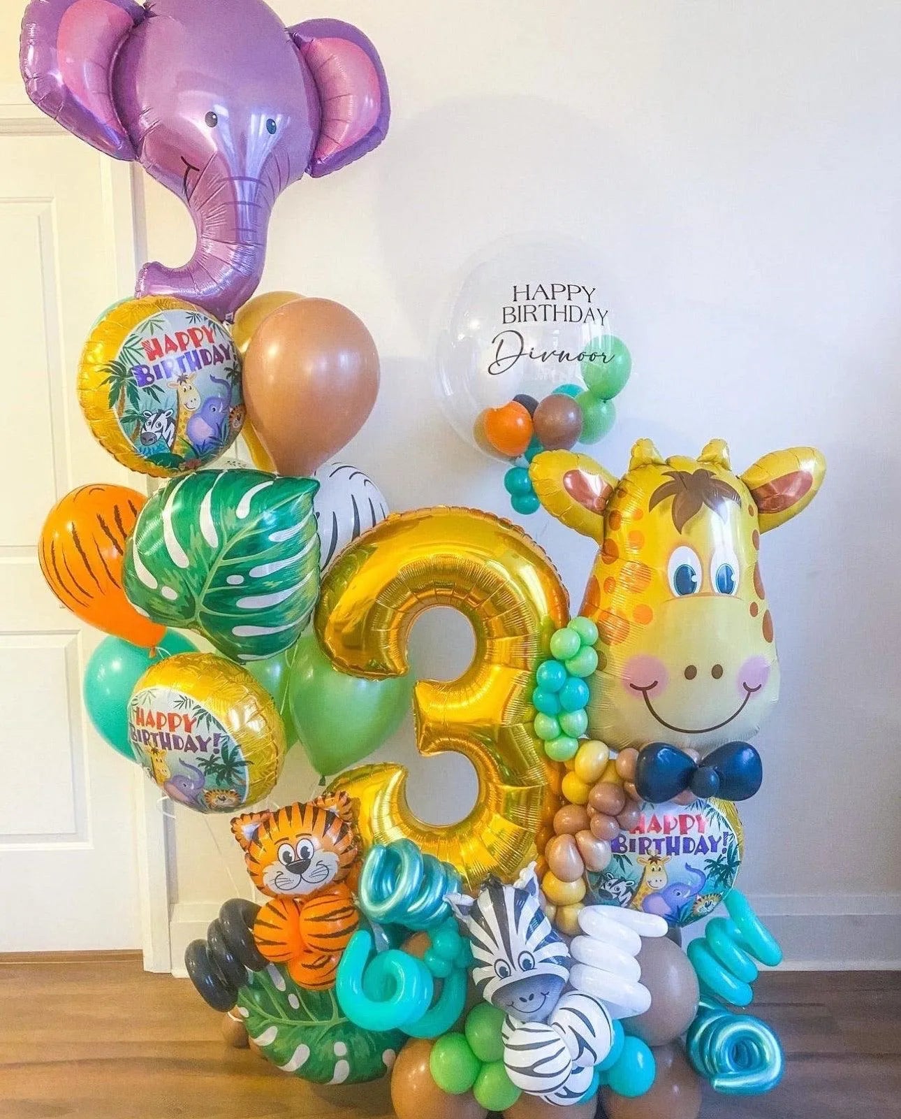 Customizable Safari-Themed Maxi Bouquet | HBD Celebration - My Blush Peony