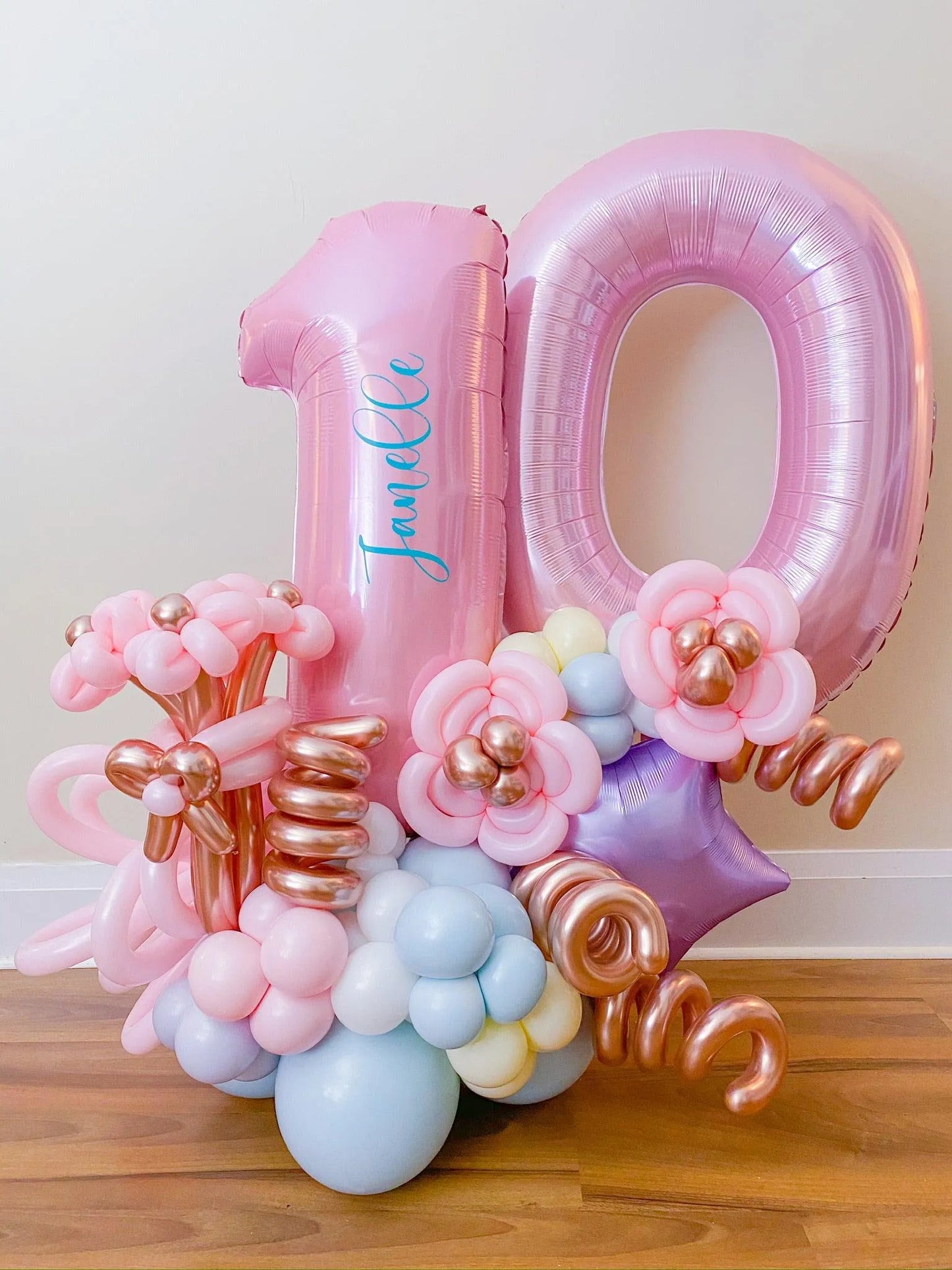 Custom Maxi Balloon Bouquet - Stunning Decor for Any Event in Toron - My Blush Peony