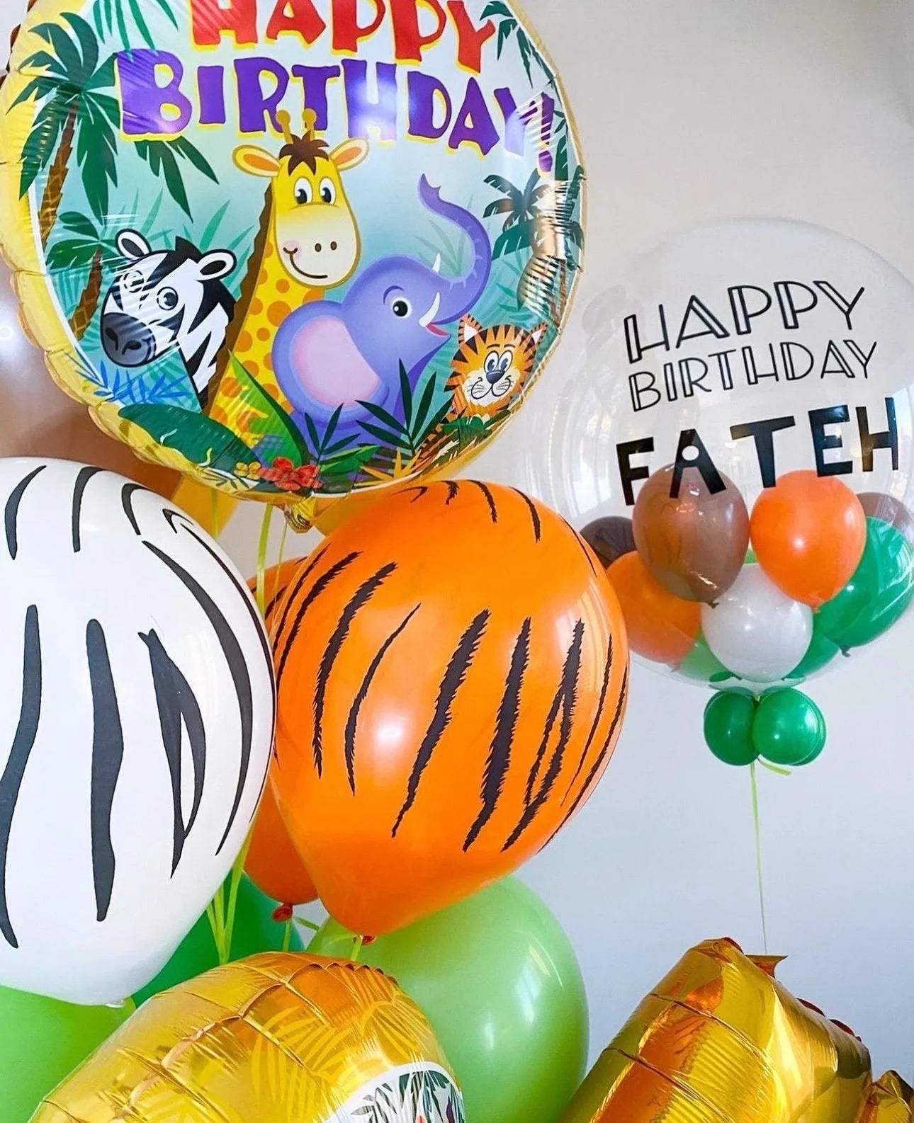 Customizable Safari-Themed Maxi Bouquet | HBD Celebration - My Blush Peony