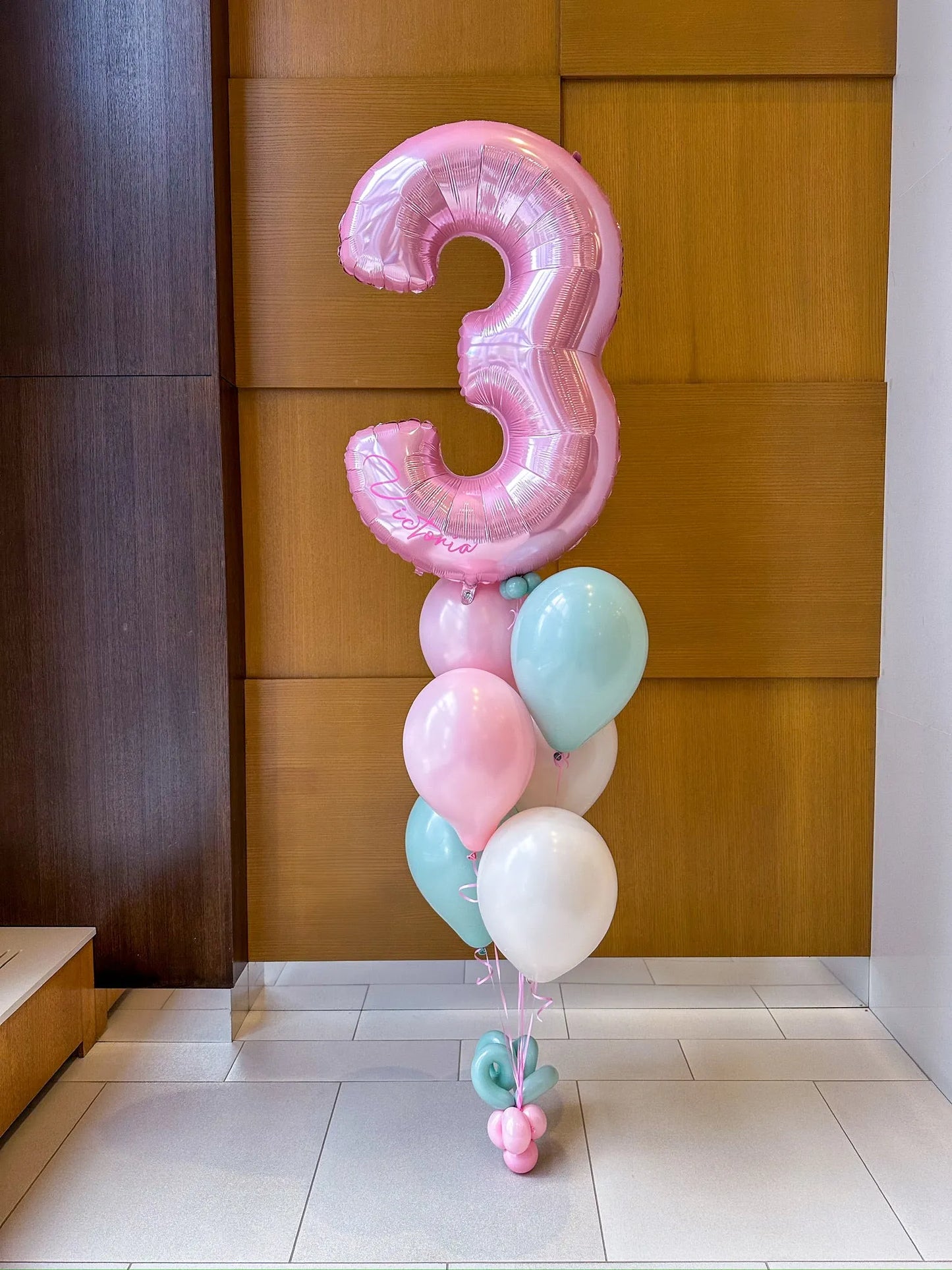 Custom Number Balloon Bunch | Latex Decor Toronto & GTA