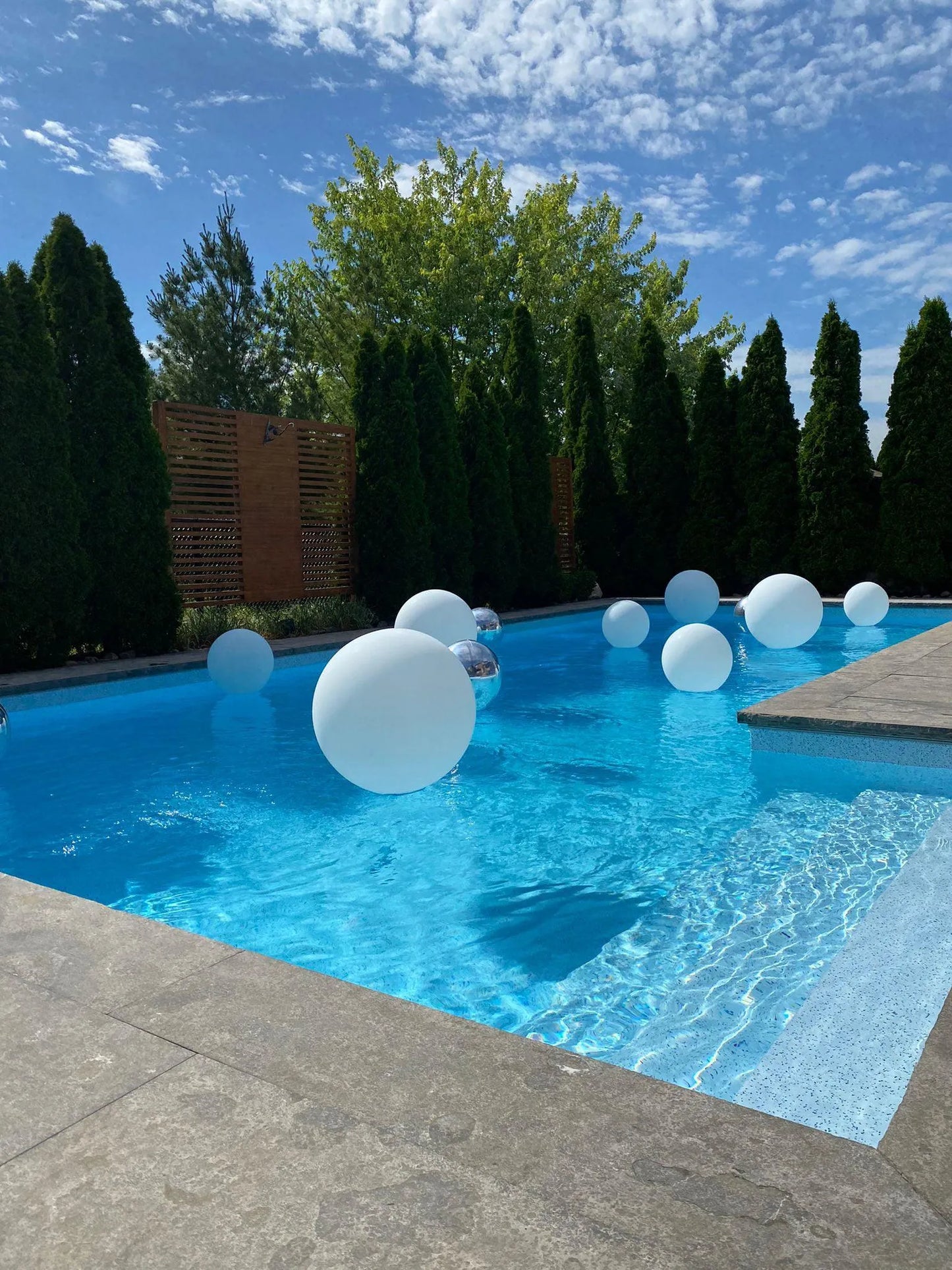 Foils and Latex Pool Balloons - Customizable Decor - My Blush Peony