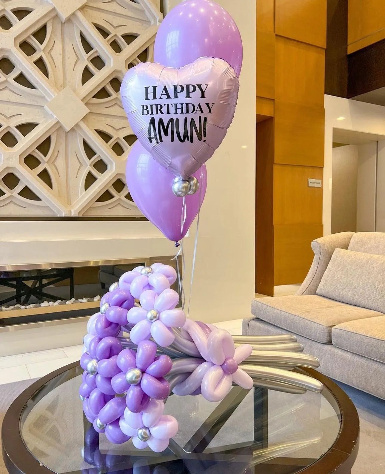 Small Flowers Balloon Bouquet - Customizable Bunches Set for Toronto Events - My Blush Peony
