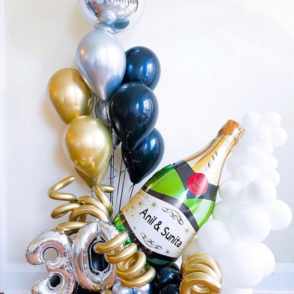 Customizable Champagne Bouquet - Any Age & Color - My Blush Peony