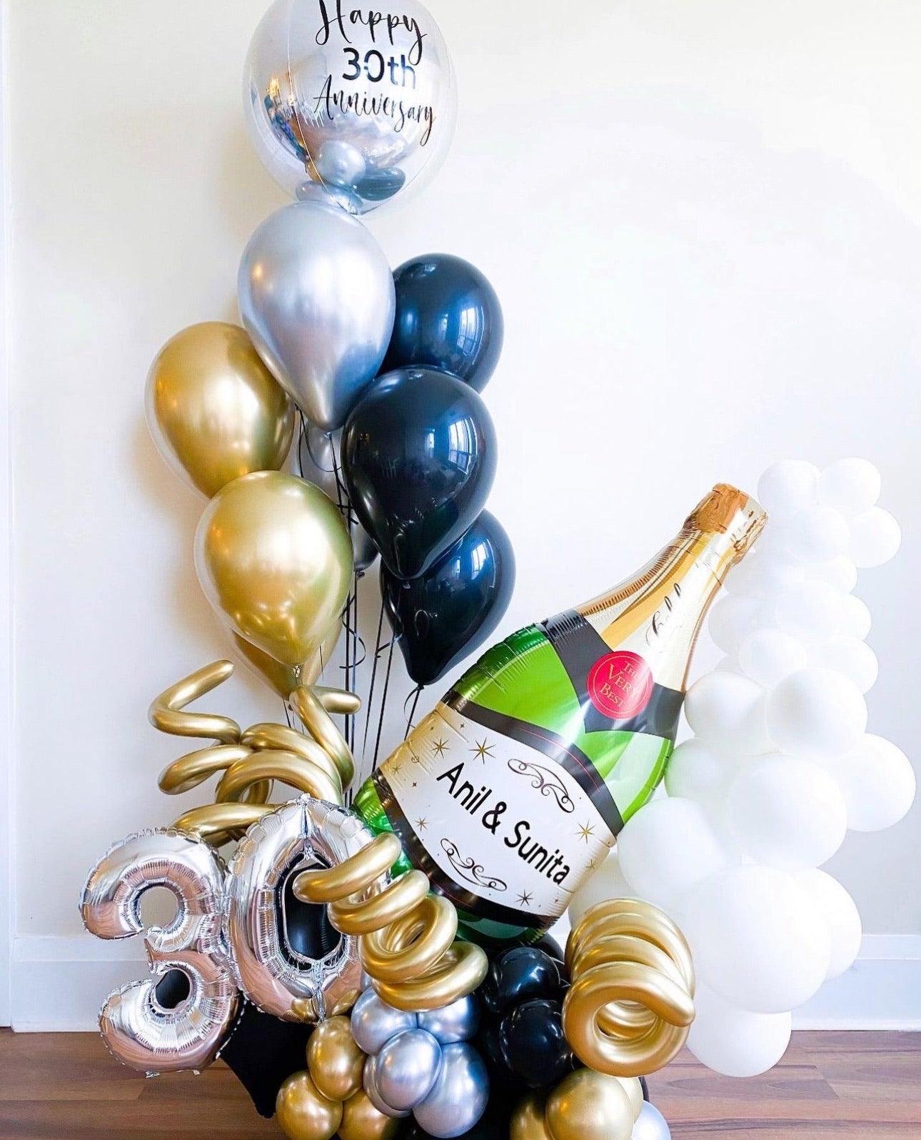 Customizable Champagne Bouquet - Any Age & Color - My Blush Peony