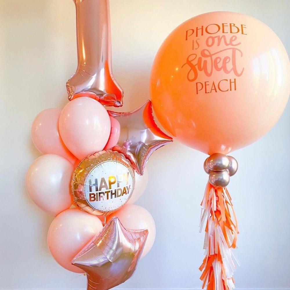 Jumbo Balloon Set with Customization - Perfect for Any Occasion - My Blush Peony