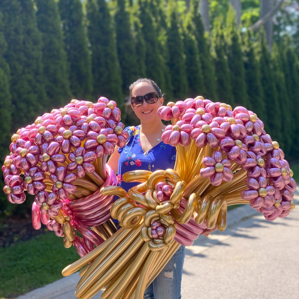 
                  
                    Flowers Balloon Bouquet - Whimsical & Colorful Decor - My Blush Peony
                  
                