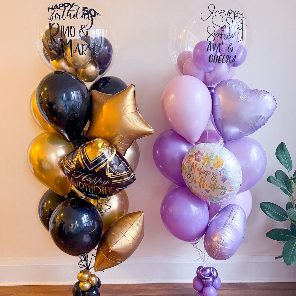 
                      
                        Large Bunch with Personalized Bubble Balloon - Custom Decor - My Blush Peony
                      
                    