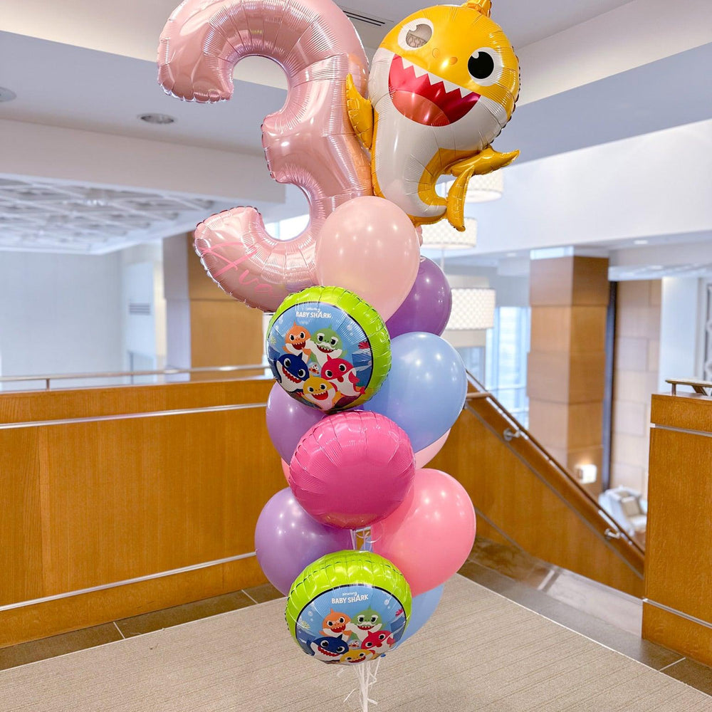 LOL Surprise Balloon Bunch - Small Number Included for Festive Events - My Blush Peony