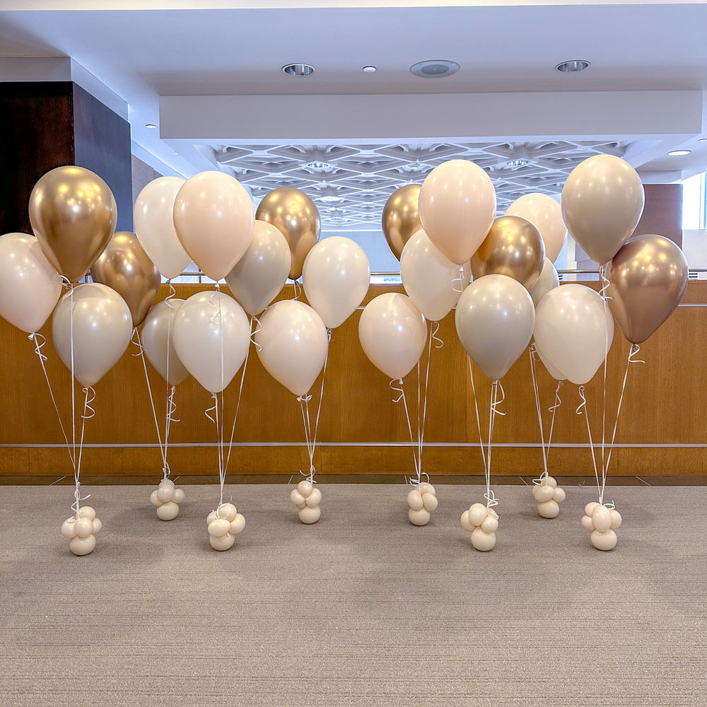 Petite Balloon Bunch - Classic Design for Celebrations in Toronto - My Blush Peony