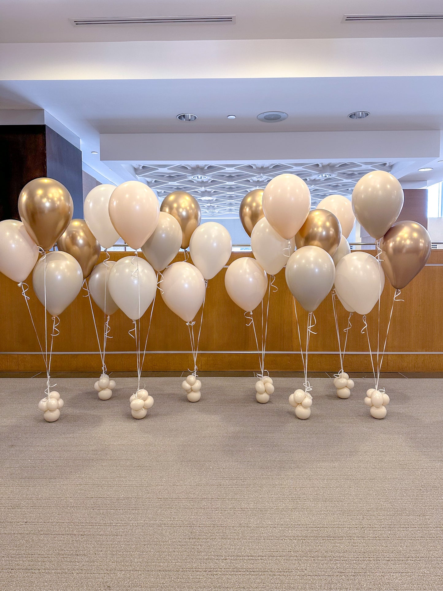 Petite Balloon Bunch - Classic Design for Celebrations in Toronto - My Blush Peony