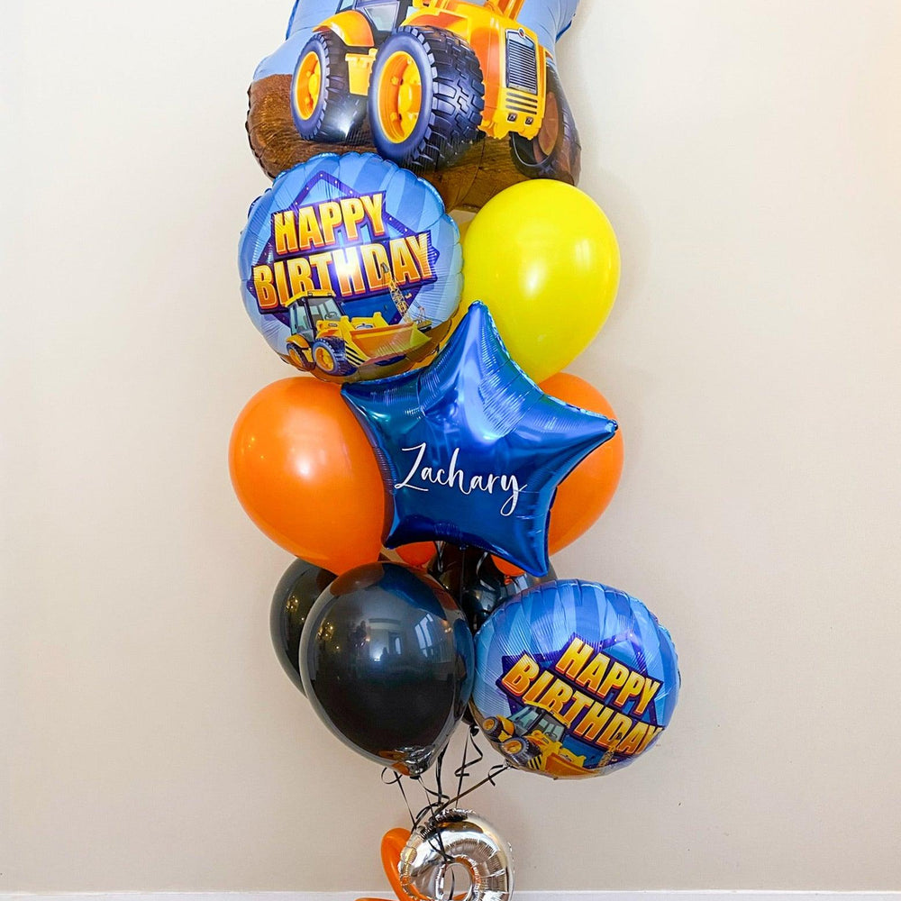 Truck Balloon Bunch - Personalized Decor for Toronto - My Blush Peony