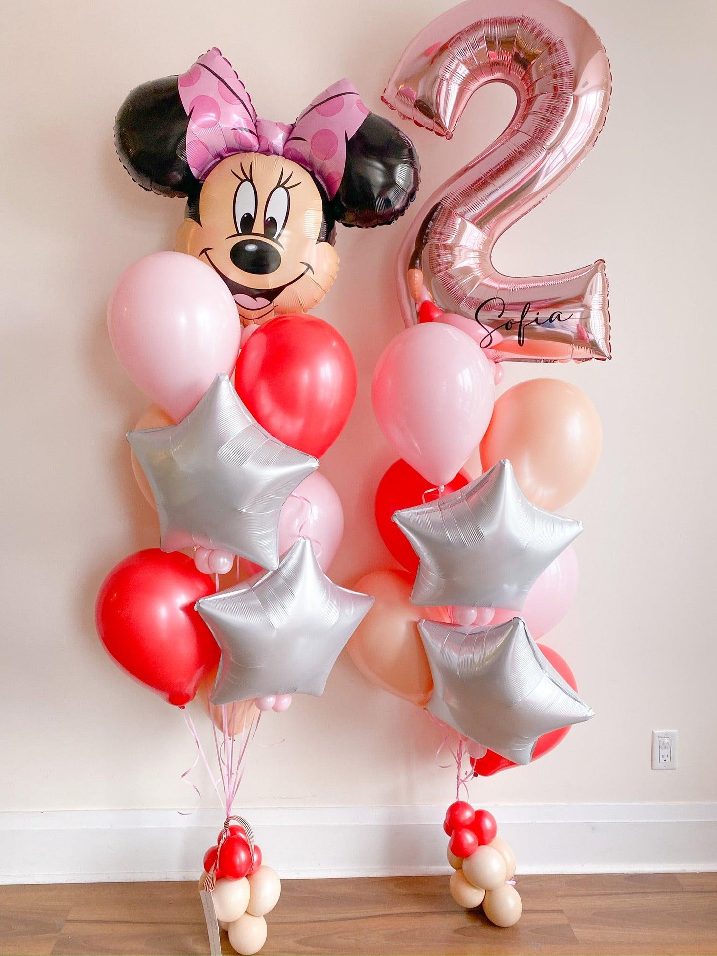 Custom Mickey or Minnie Bouquet - Fun Decor for Any Event - My Blush Peony