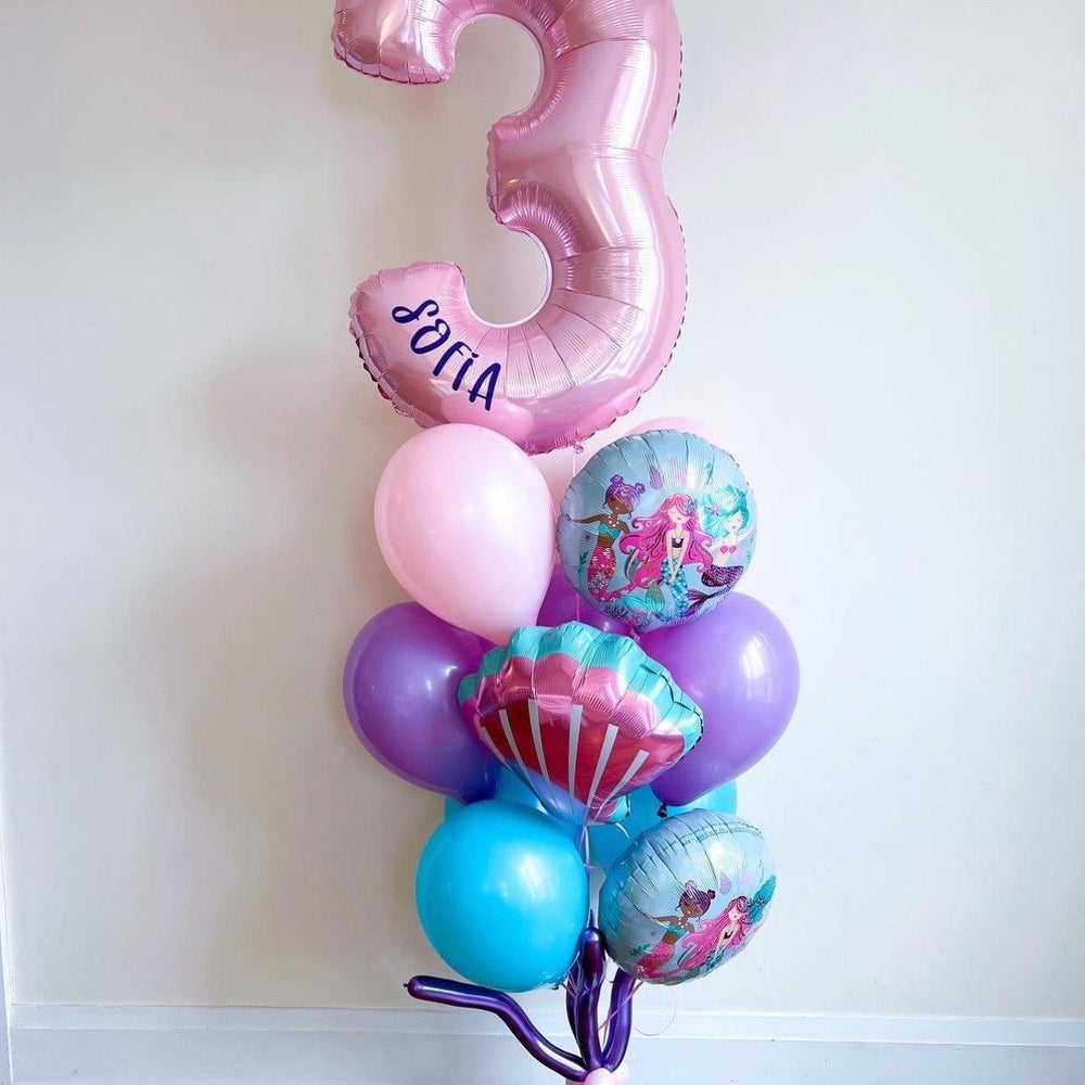 Mermaid Bunch Set - Vibrant and Versatile Balloon for All Ages - My Blush Peony