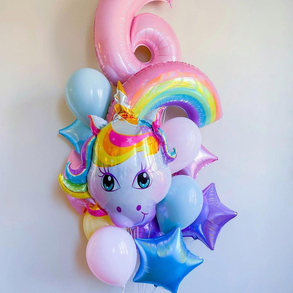 Customizable Unicorn and Rainbow - Create Your Own Magical Decor - My Blush Peony