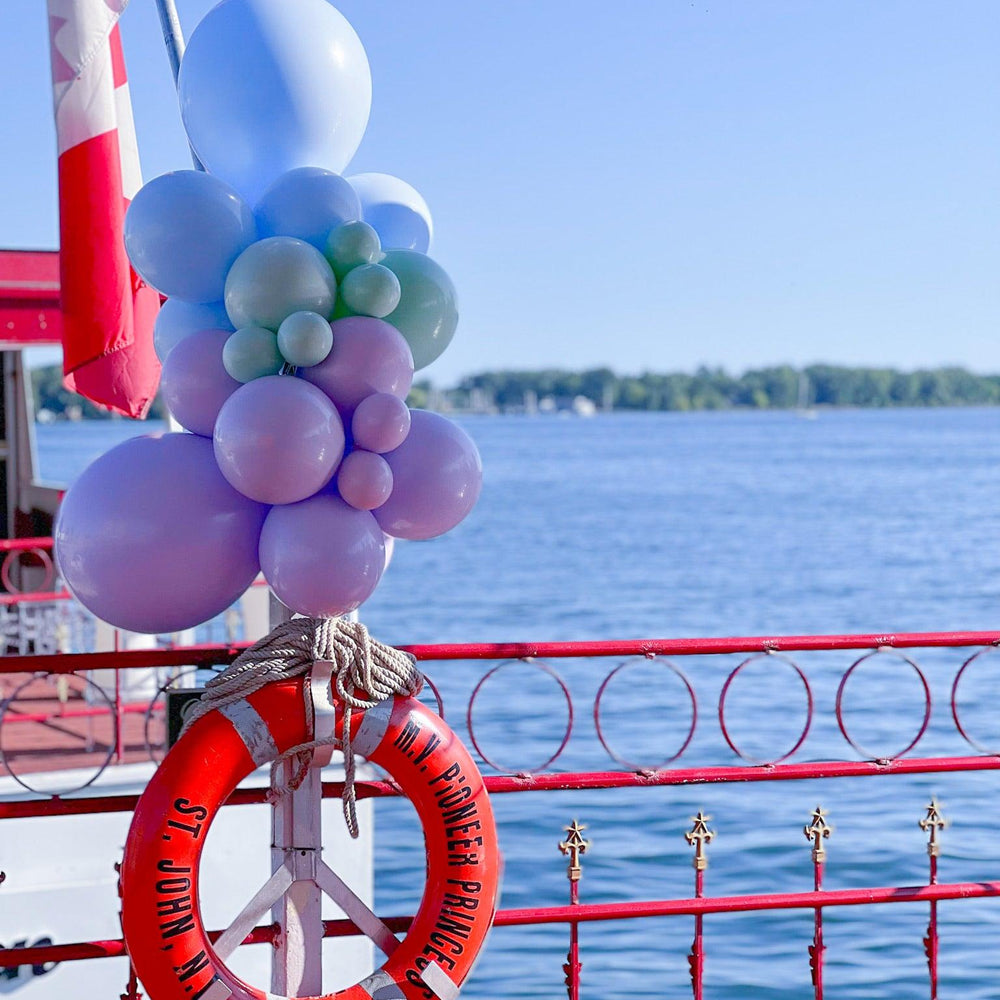 Balloon Cluster - Grab & Go ONLY for Toronto Events - My Blush Peony