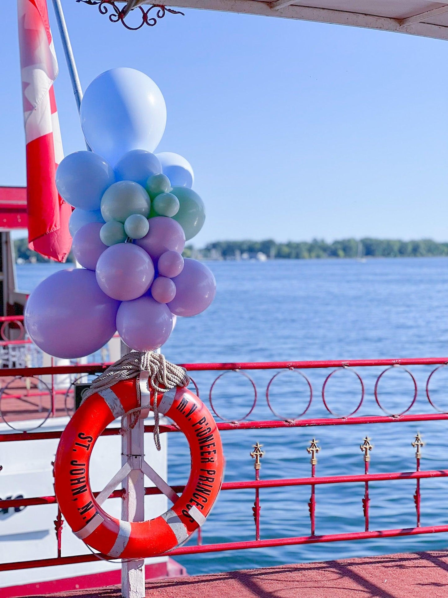 Balloon Cluster - Grab & Go ONLY for Toronto Events - My Blush Peony