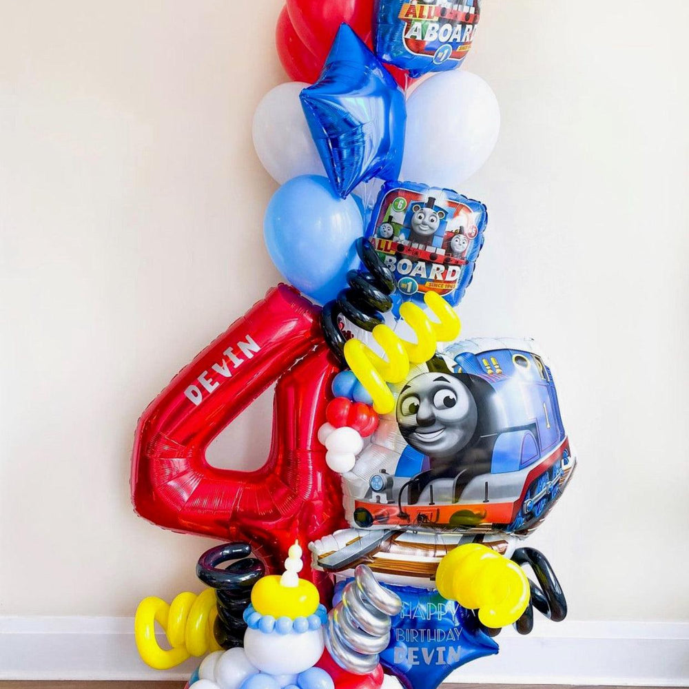 Customizable Thomas the Tank Engine - Themed Maxi Bouquet - My Blush Peony