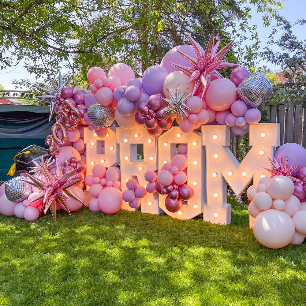 
                      
                        Graduation Party Balloon Garland - Stunning Prom Decorations - My Blush Peony
                      
                    