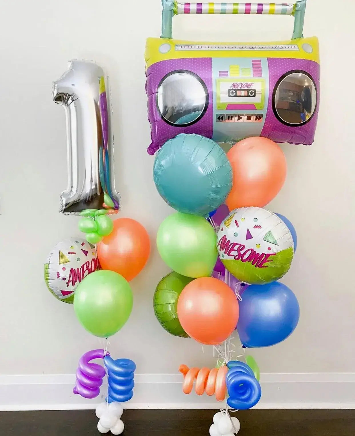 Retro Boom Box - Custom Balloon Gift in Toronto – My Blush Peony