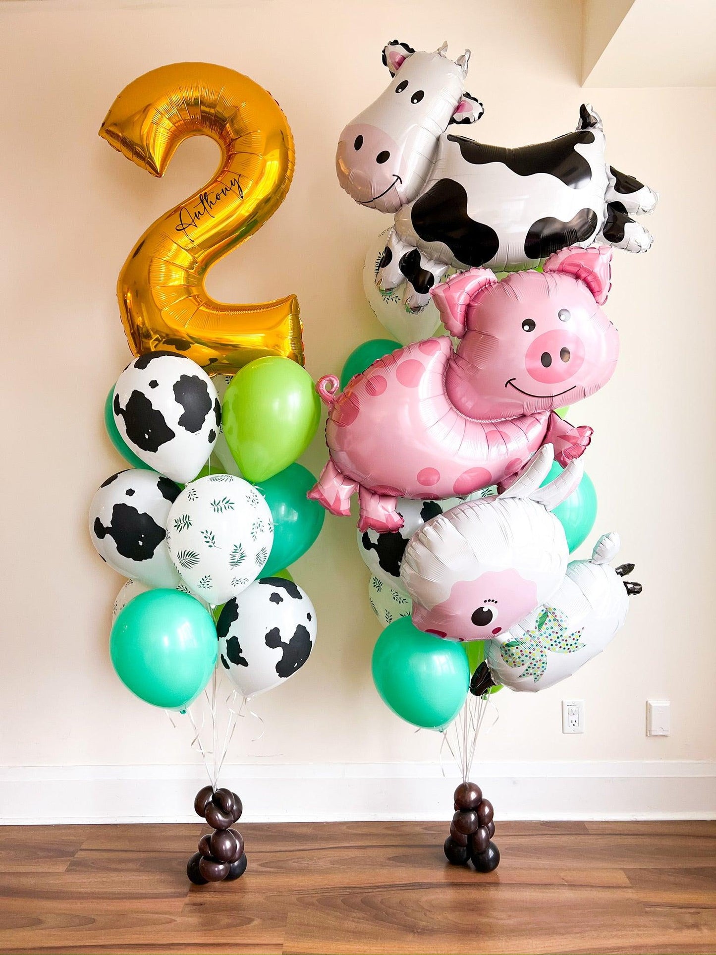 Custom Farm Set - Medium & Fun Balloon Decor for Toronto Events - My Blush Peony