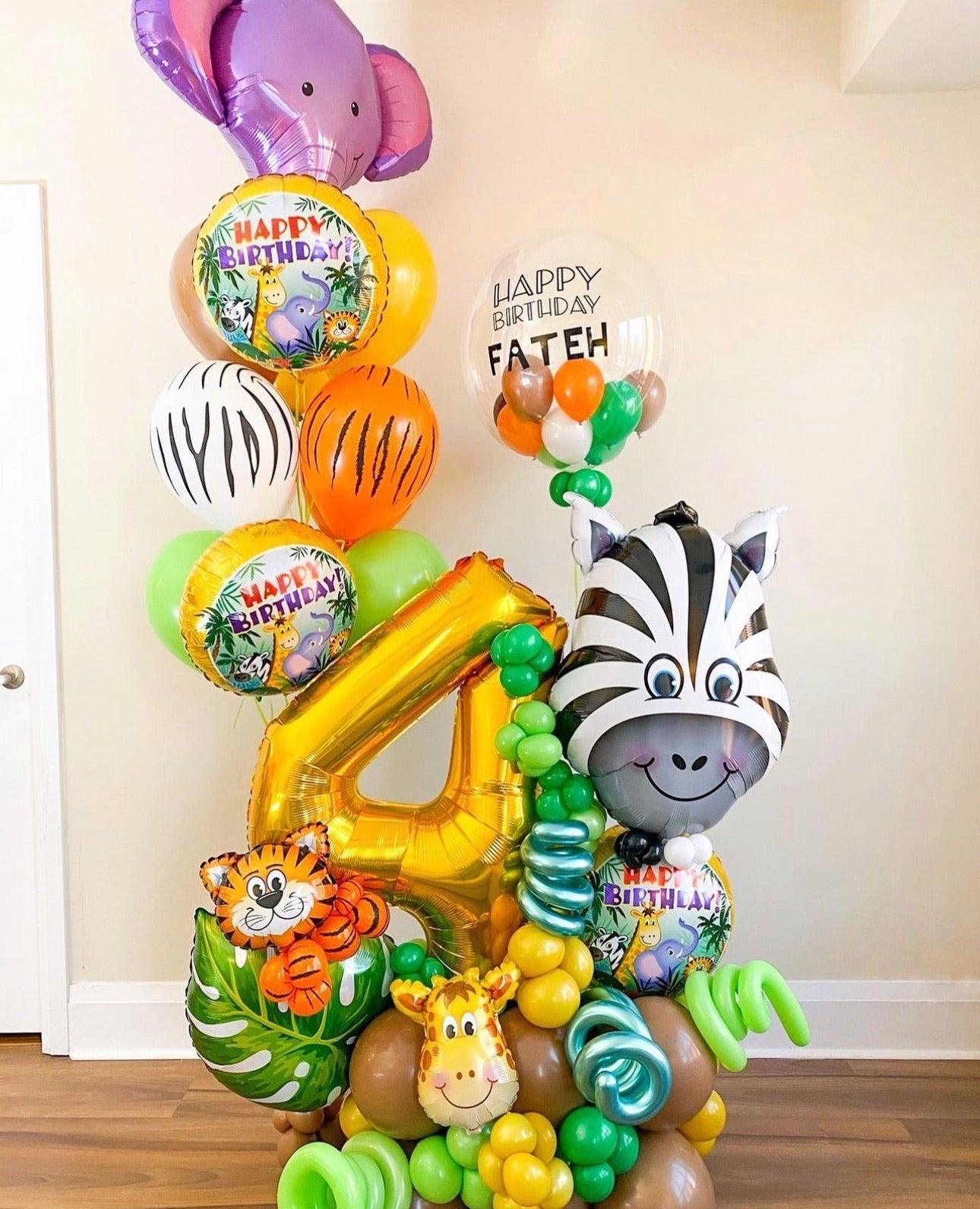 Customizable Safari-Themed Maxi Bouquet | HBD Celebration - My Blush Peony