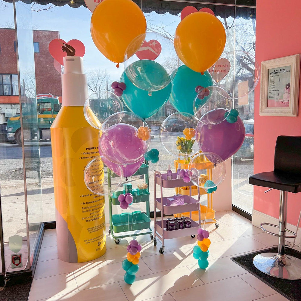 Bubbles Bunch Balloon Arrangement - Fun and Colorful Decor for Events - My Blush Peony