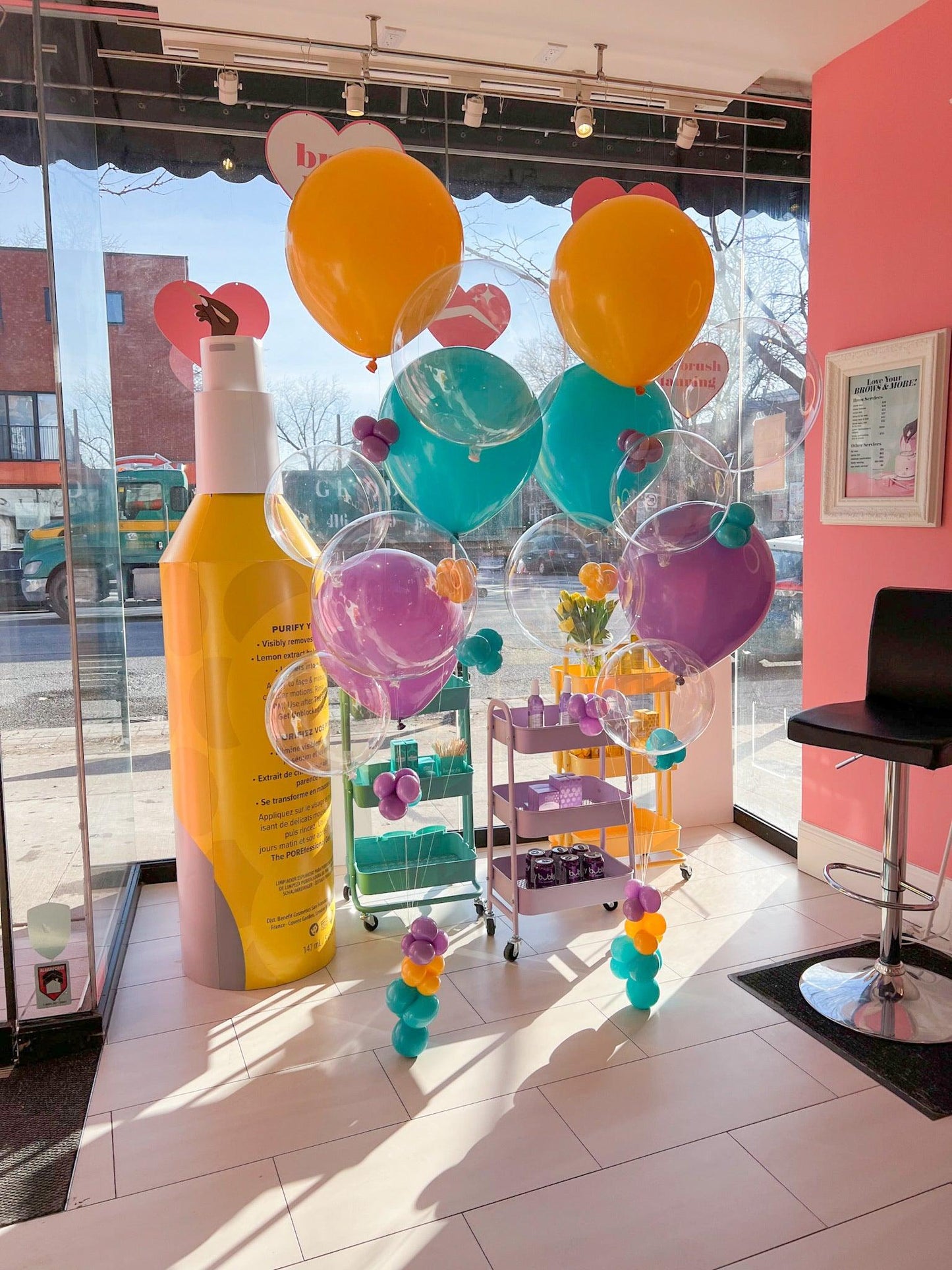 Bubbles Bunch Balloon Arrangement - Fun and Colorful Decor for Events - My Blush Peony