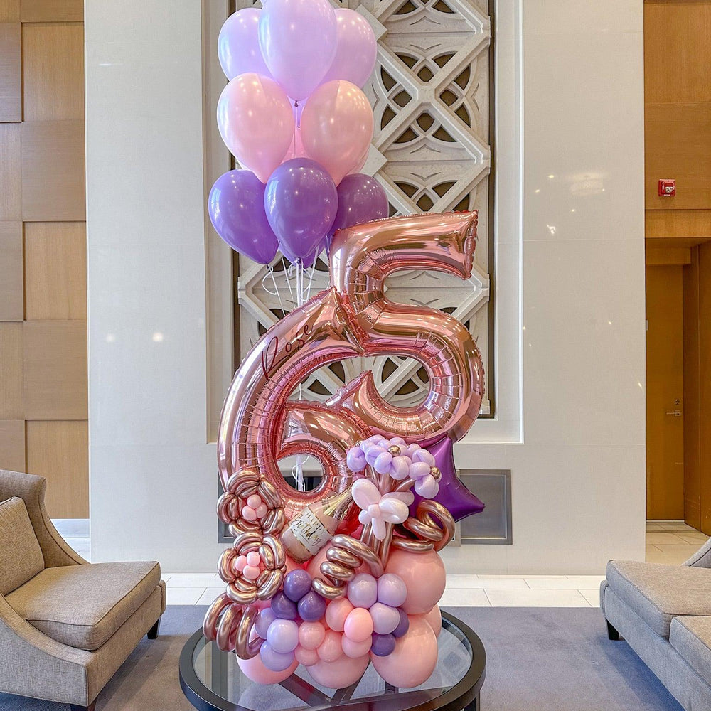 Custom Maxi Balloon Bouquet - Stunning Decor for Any Event in Toron - My Blush Peony