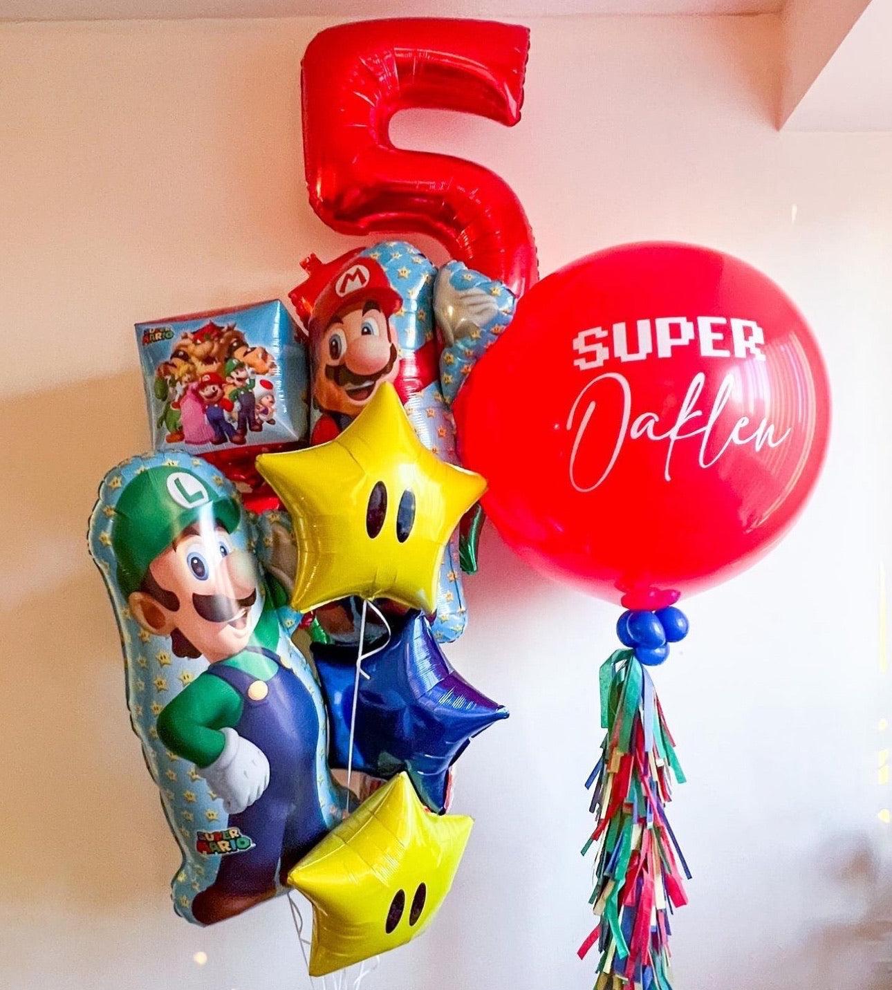 Super Mario Bros and Jumbo Personalization Combo - My Blush Peony