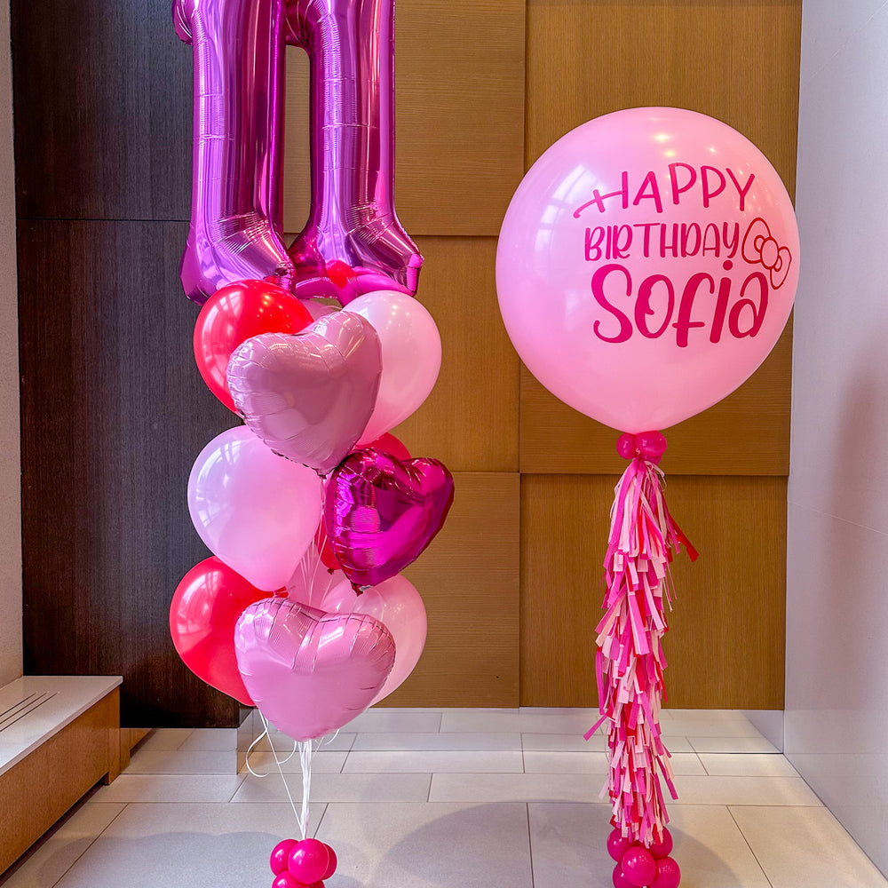 
                  
                    Jumbo Balloon Set with Customization - Perfect for Any Occasion - My Blush Peony
                  
                