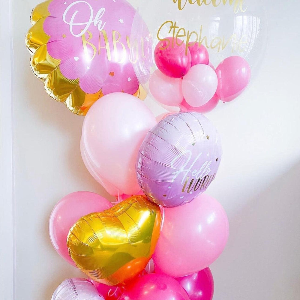 Bubble Oh Baby - Welcome Baby Decorations for Celebrations - My Blush Peony