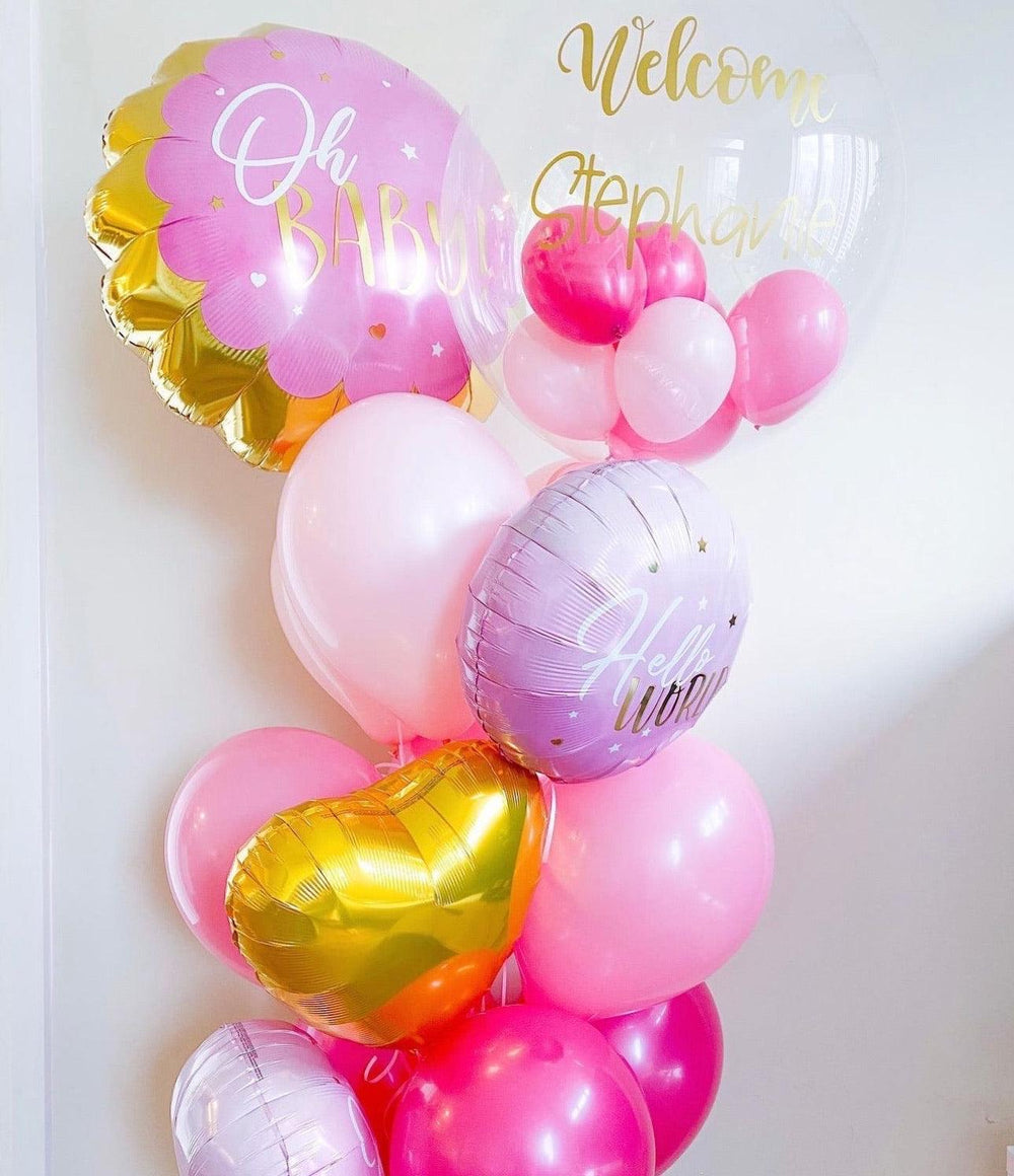 Bubble Oh Baby - Welcome Baby Decorations for Celebrations - My Blush Peony