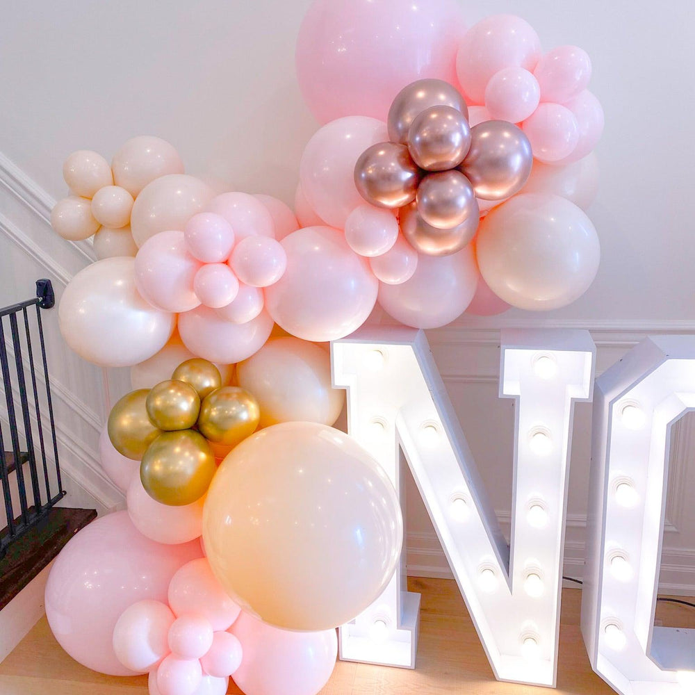 
                      
                        Balloon Garland Marquee Letters - Unique Balloon Decorations for Events - My Blush Peony
                      
                    