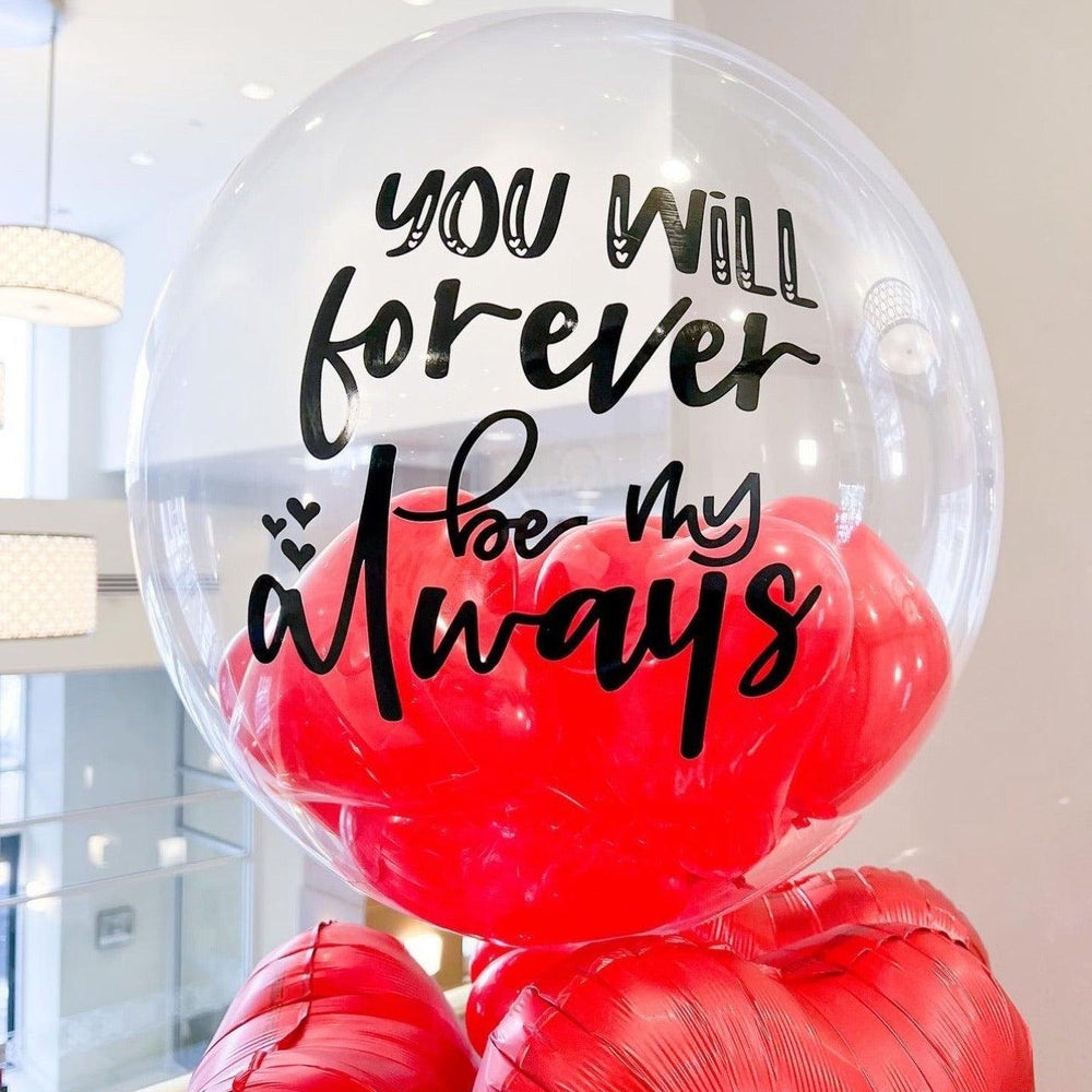 
                      
                        Bubble Hearts Bunch - Personalized Balloon Arrangement with Love for Toronto - My Blush Peony
                      
                    