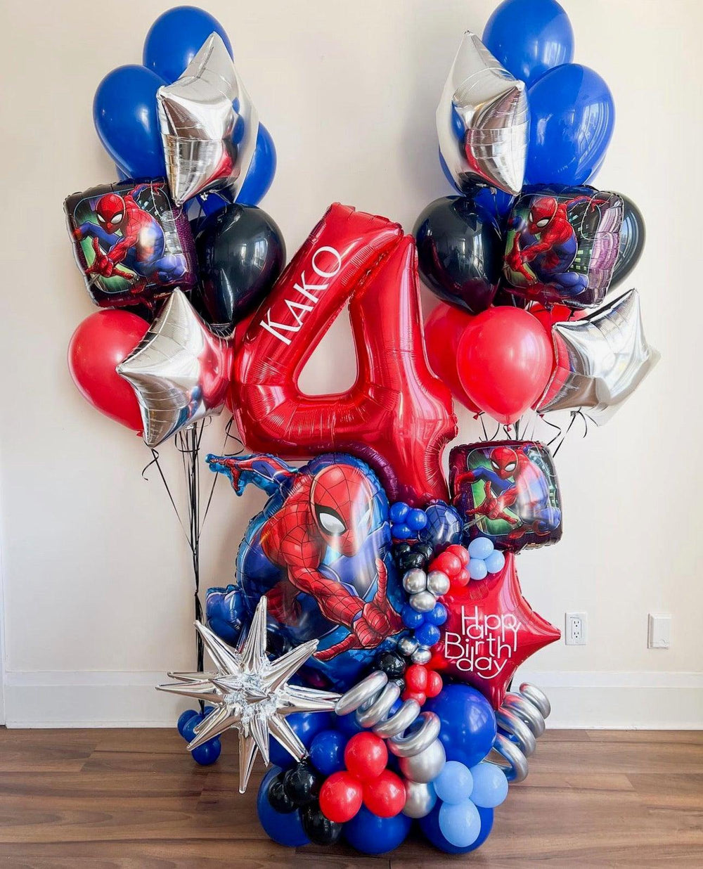 Spiderman Maxi Bouquet - Create Your Own Heroic Arrangement in Toronto - My Blush Peony