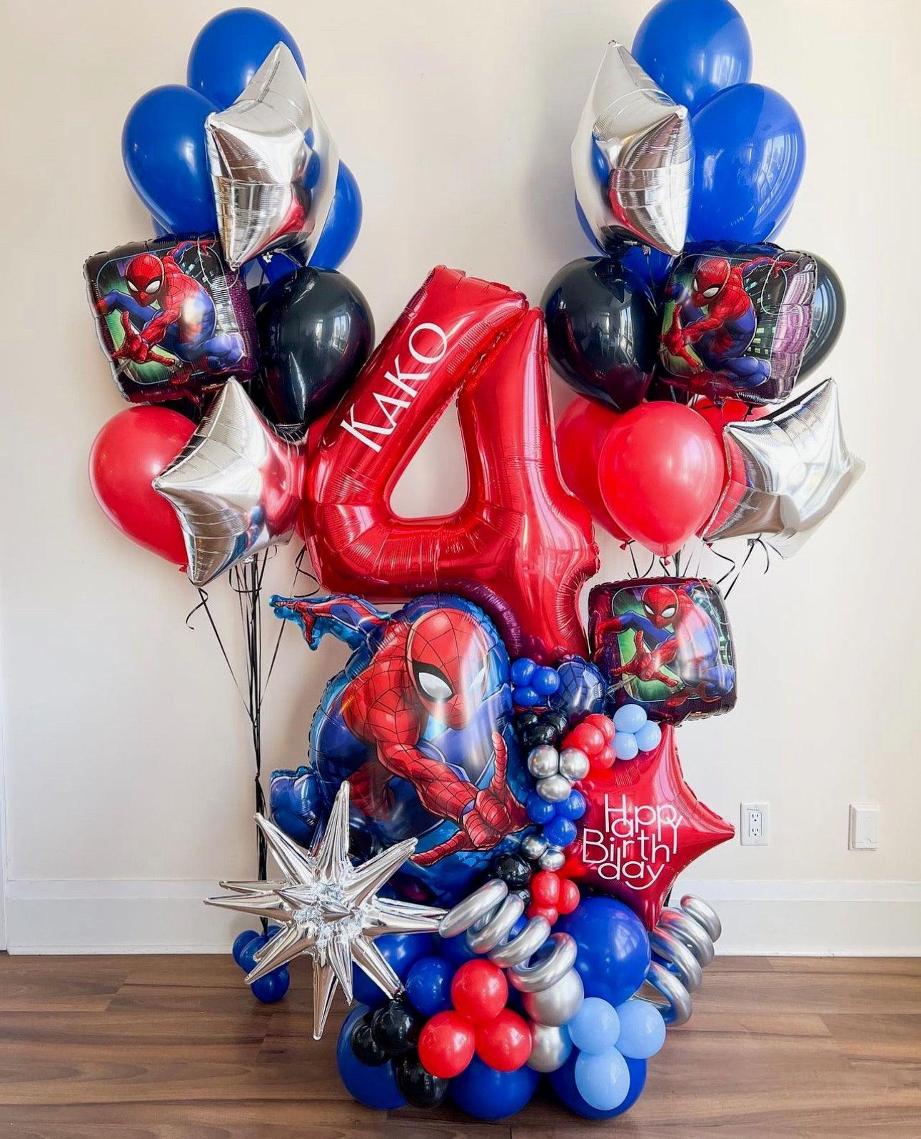 Spiderman Maxi Bouquet - Create Your Own Heroic Arrangement in Toronto - My Blush Peony