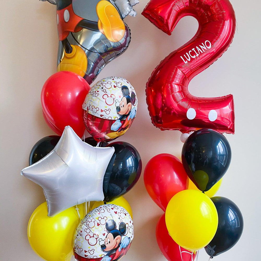 Custom Mickey or Minnie Bouquet - Personalized Disney Decor for Celebrations - My Blush Peony