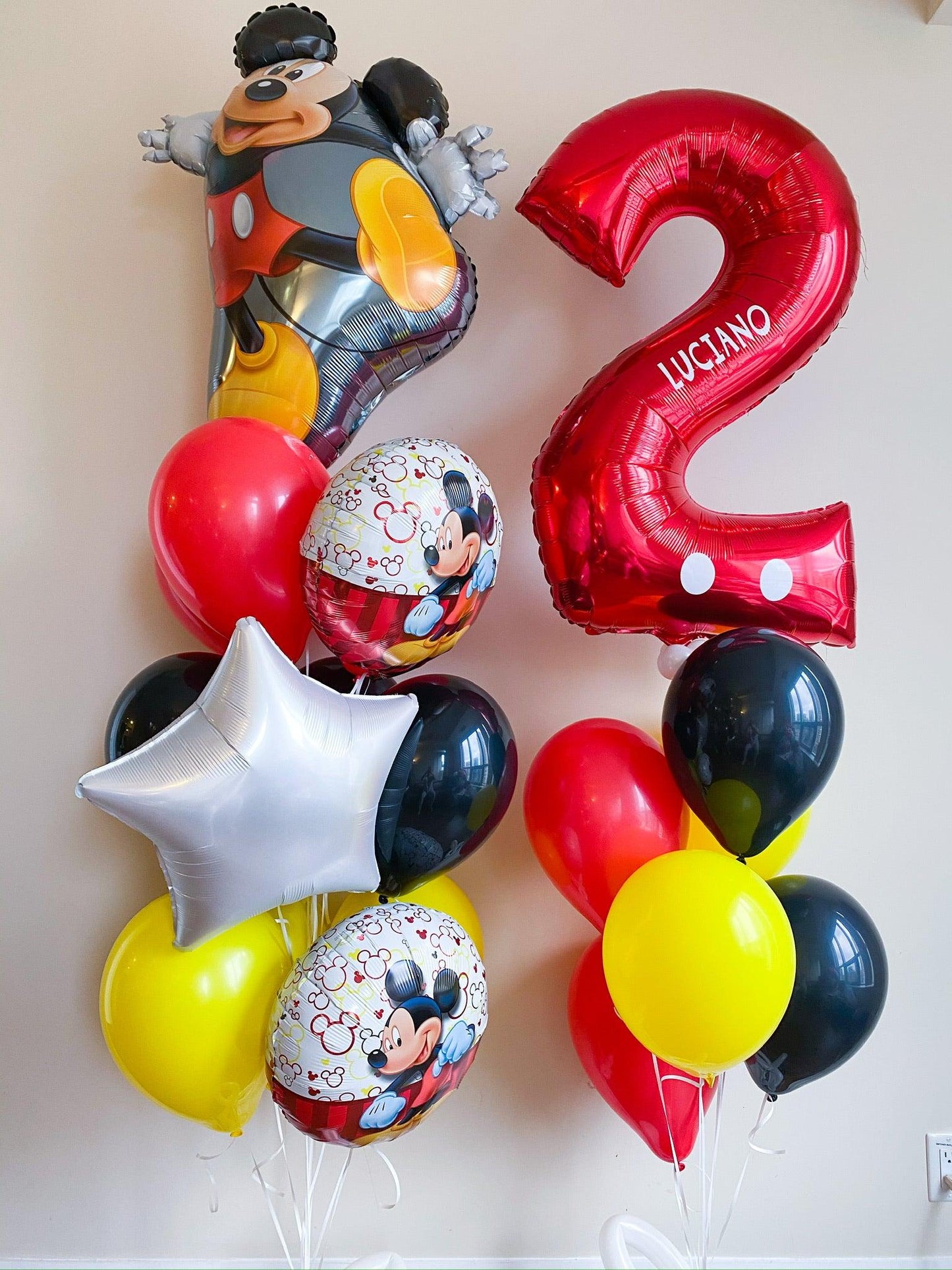 Custom Mickey or Minnie Bouquet - Personalized Disney Decor for Celebrations - My Blush Peony